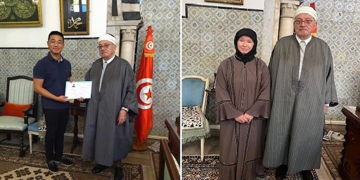 Tunisia-Office of Mufti: Two new converts to Islam in Tunis