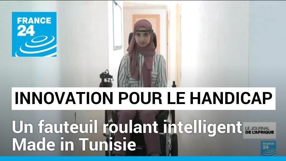 Four young women sign  100% Tunisian feat: An intelligent wheelchair