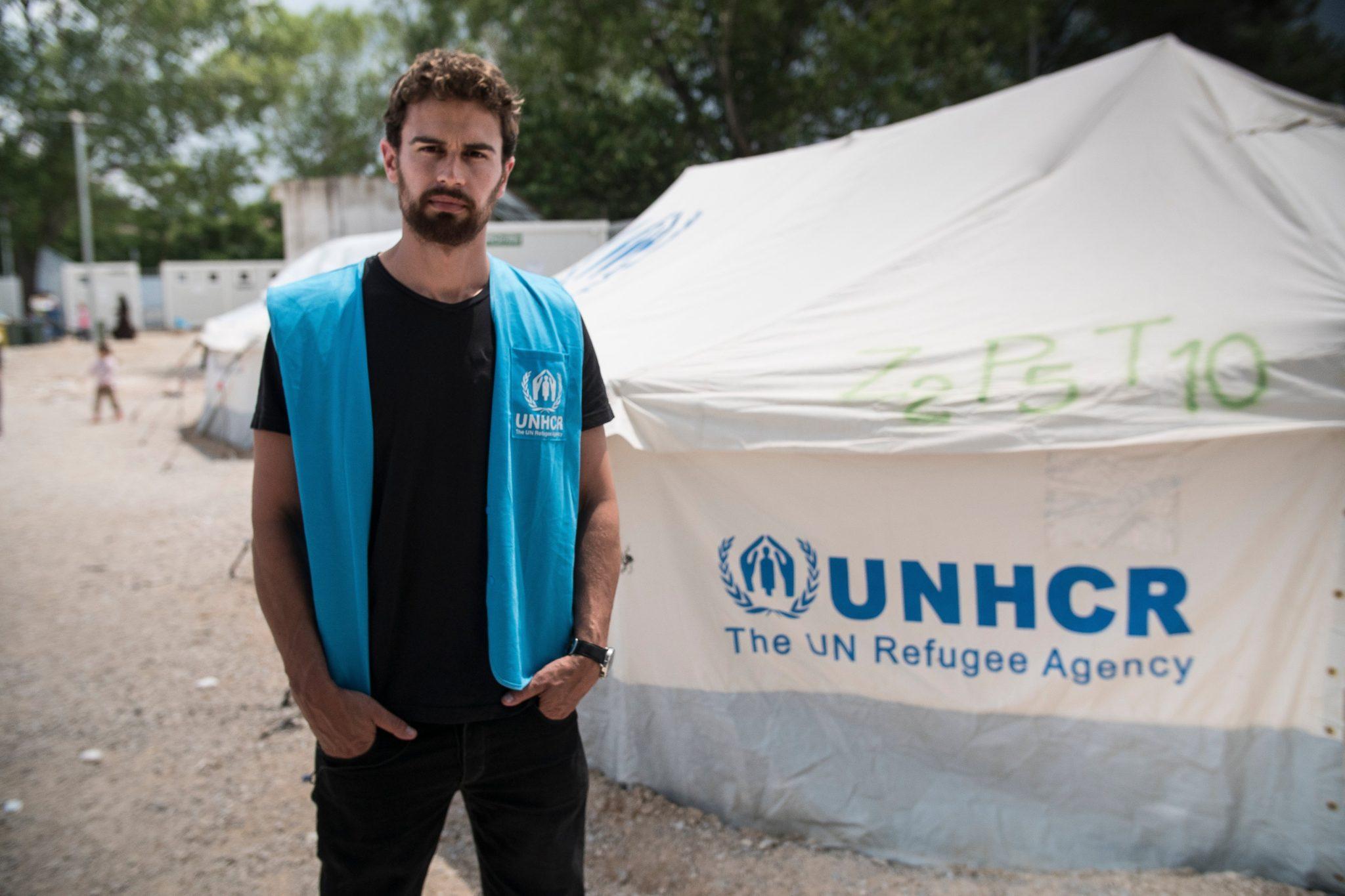 Theo James appointed UNCHR Goodwill Ambassador