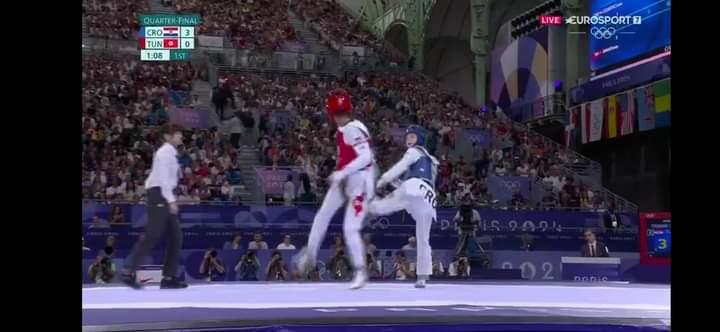 2024 Olympics – Taekwondo: Ikram Dhahri eliminated