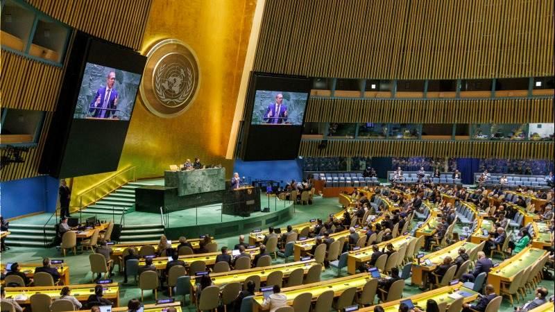 UNGA demands end of Israel’s presence in Palestinian territory