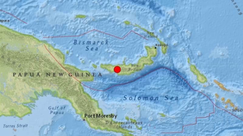 5.3-magnitude earthquake shakes Papua New Guinea