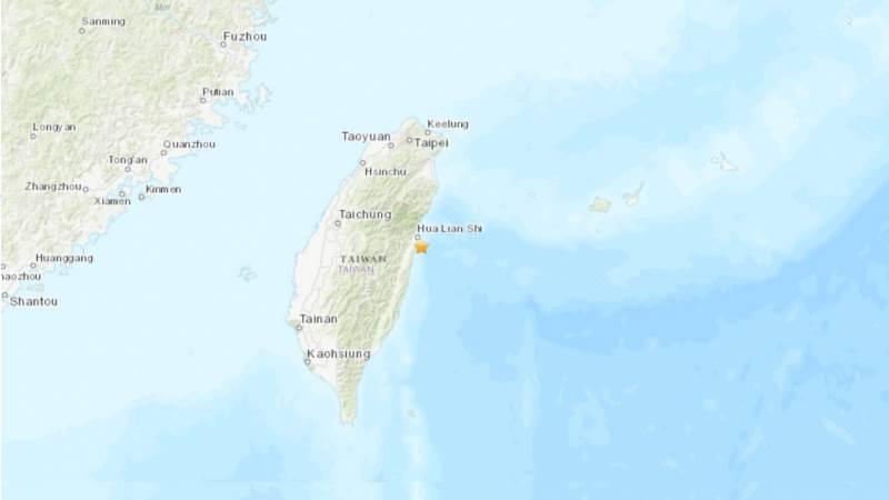 5.0-magnitude earthquake hits Taiwan