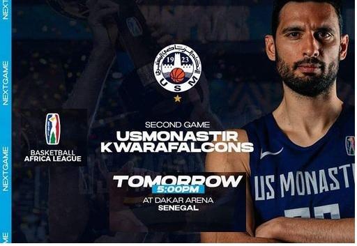 BAL 2023 : sur quelles chaines regarder US Monastir – Kwara Falcons ce mercredi ?