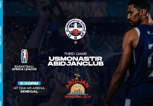 BAL 2023 : sur quelles chaines regarder US Monastir – Abidjan Club ce vendredi ?