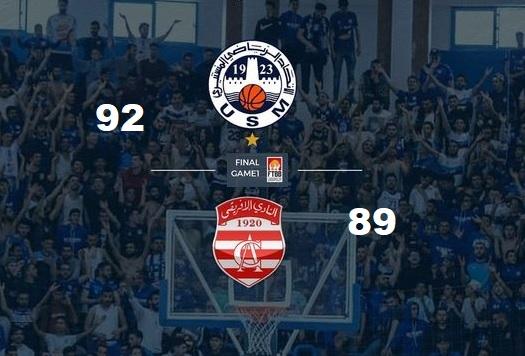 Basket –  Finale super play-off Pro A : l’USMo bat le CA au Game 1