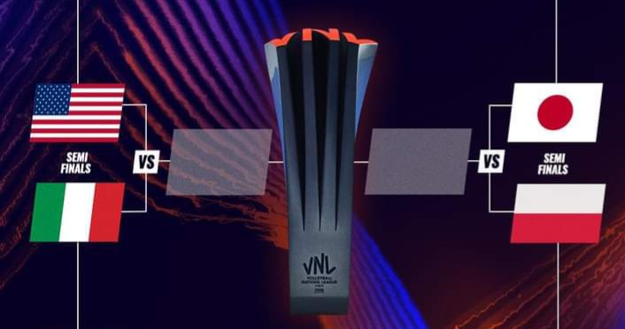 VNL 2023 : sur quelles chaines et à quelles heures suivre les demi-finales ?