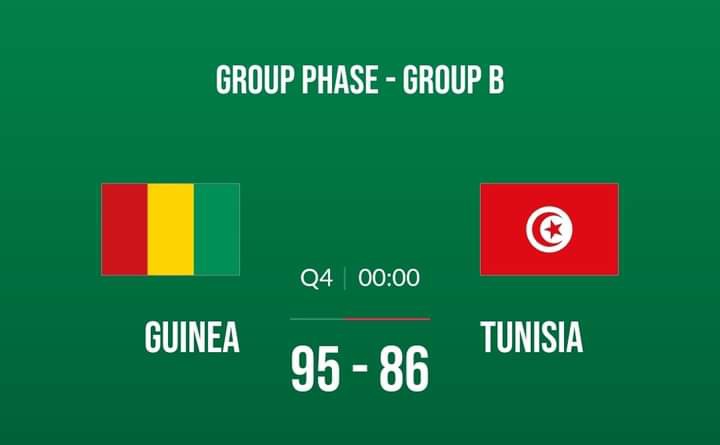 Basket – Tournoi qualificatif des JO : la Tunisie s’incline aussi devant la Guinée (vidéo)