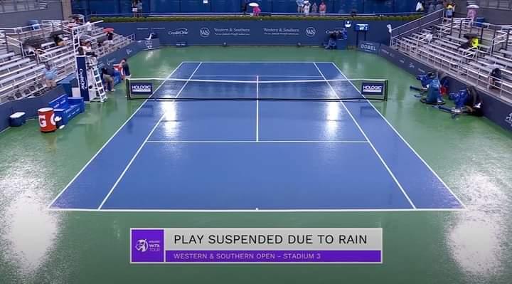 WTA 1000 Cincinnati : Ons Jabeur-Vekic interrompu à cause de la pluie