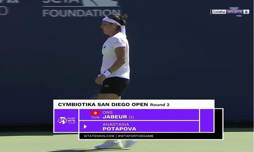 Fin de parcours pour Ons Jabeur à San Diego, battue par Potapova