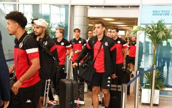 Amical Egypte-Tunisie : la sélection est arrivée au Caire (photos)