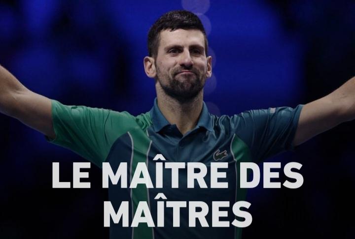 ATP Masters : pour la 7e fois, Djokovic maître “des Maîtres” (vidéos)