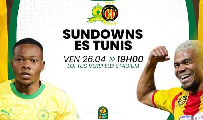 1/2 retour CAF CL : Mamelodi Sundowns – Espérance, compos de départ