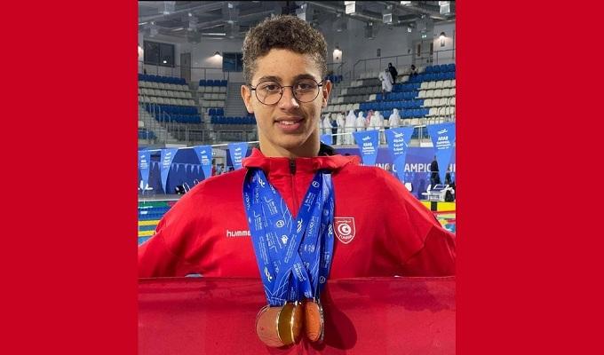 Natation : double victoire de Jaouadi en France sur le 800NL et 400NL