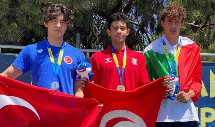 Natation tunisienne : 3 médailles d’or pour Rahmouni et Jaouadi ce dimanche