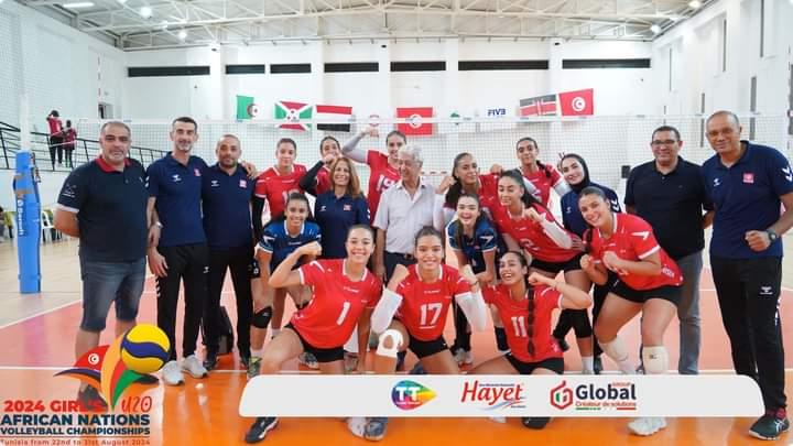 Volley – CAN U20 (F) : qualifiée au Mondial, la Tunisie championne d’Afrique (vidéo)