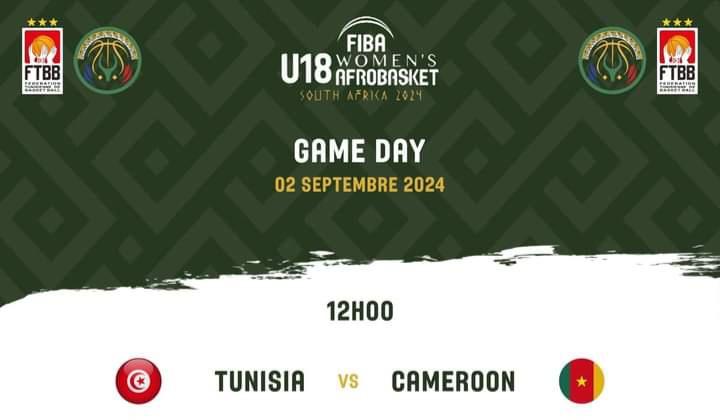 Afrobasket U18 (F) : sur quelle chaine et à quelle heure suivre Tunisie – Cameroun ce lundi ?