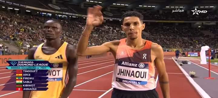 Athlétisme – Diamond League : Jhinaoui termine 3e à Bruxelles