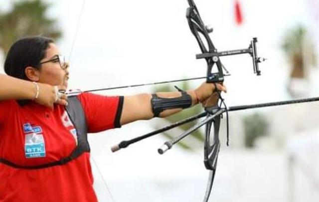 Rouaa Abdelkader décroche la médaille d’or au championnat arabe de tir à l’arc