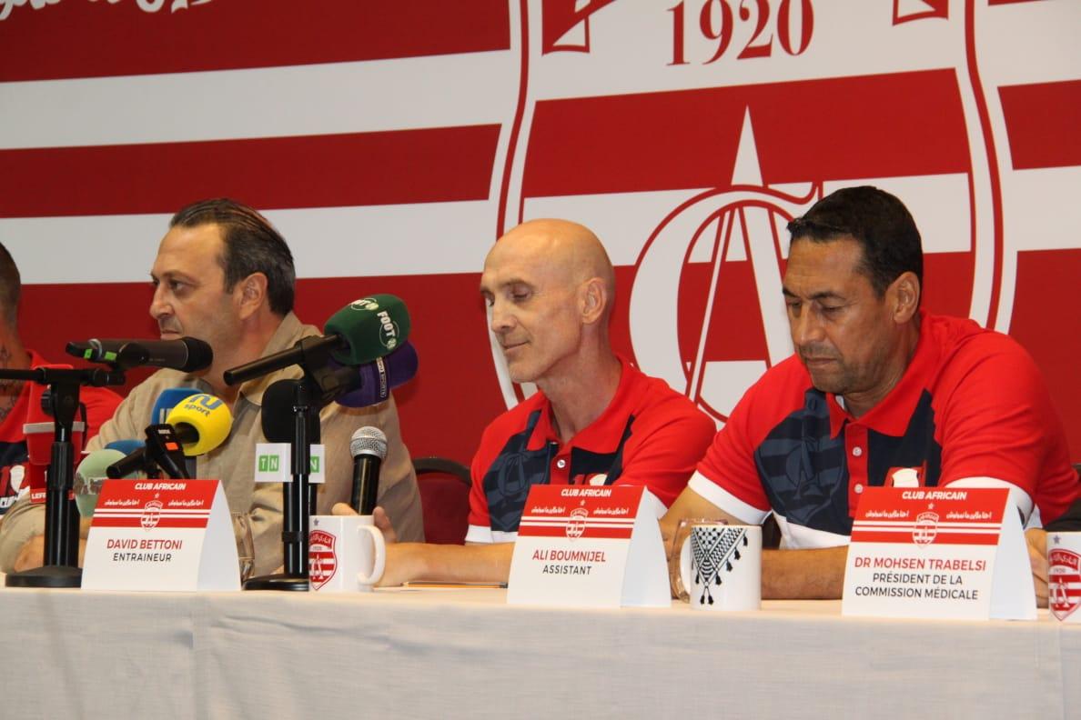 Club Africain : Bettoni sur le départ ?