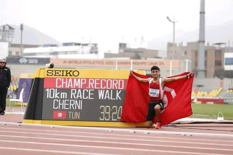 بطولة العالم لالعاب القو U20- ريان الشارني يحرز ذهبية 10000 م مشيا ويحقق رقما قياسيا جديدا للبطولة