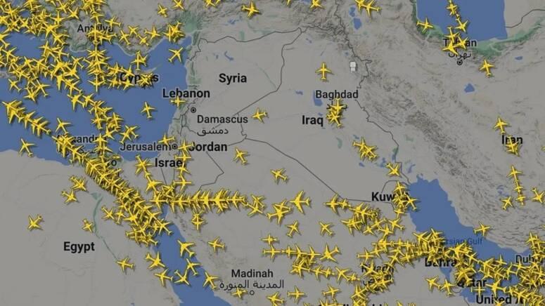 مصر تدعو شركات الطيران إلى تجنب مجال إيران الجوي خلال الساعات المقبلة بطلب من طهران