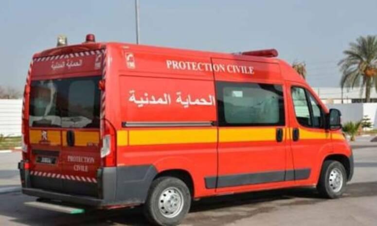 قلعة الأندلس: 18 مصابا إثر انقلاب حافلة