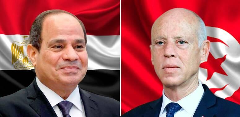 رئيس الدولة يتلقى مكالمة من نظيره المصري لتهنئته بفوزه في الانتخابات