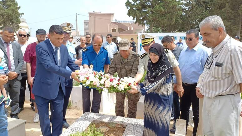 بنزرت: إحياء الذكرى الـسادسة لاستشهاد الوكيل أول بالحرس الوطني حمزة الدلالي