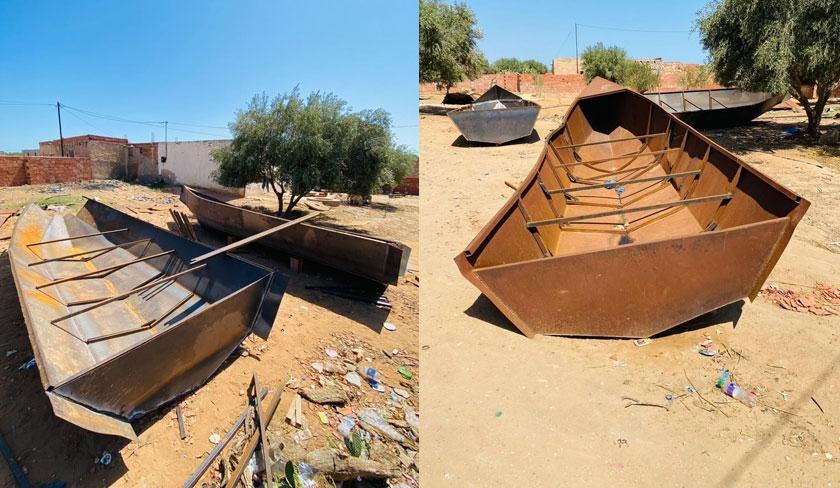 Découverte à Sfax d'un nouvel atelier de fabrication d'embarcations clandestines