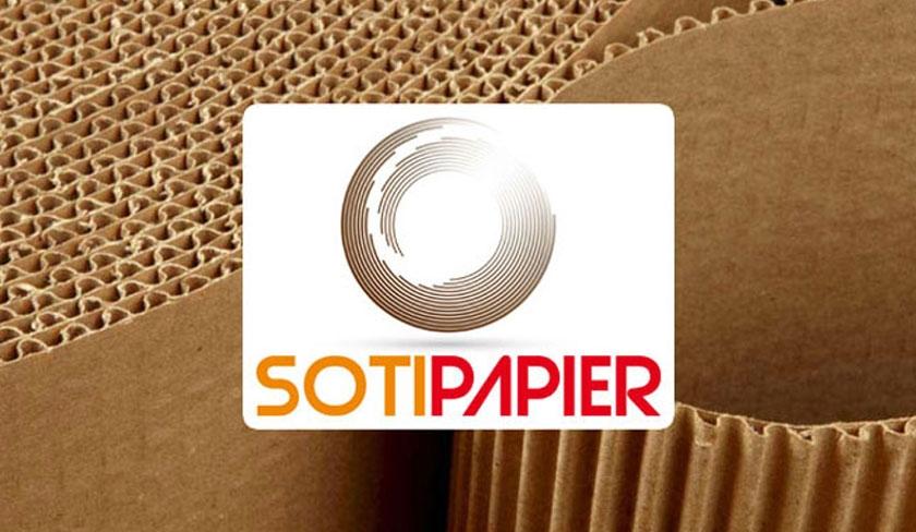 Baisse du chiffre d'affaires de Sotipapier de 38%