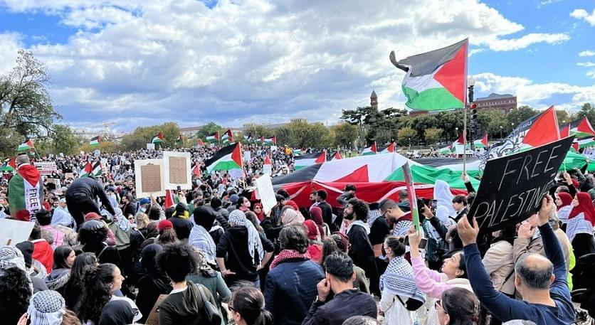 Impressionnantes manifestations pro-Palestine dans les grandes capitales