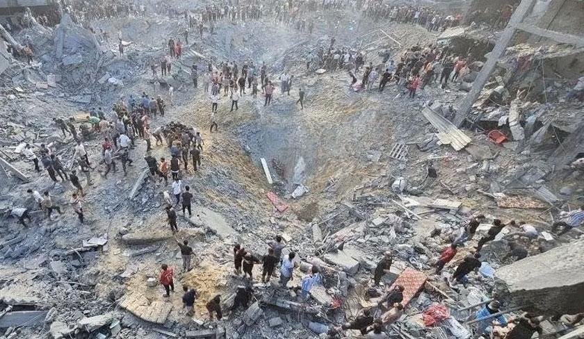 Gaza ' Au moins 400 victimes dans des bombardements israéliens contre le camp de Jabaliya