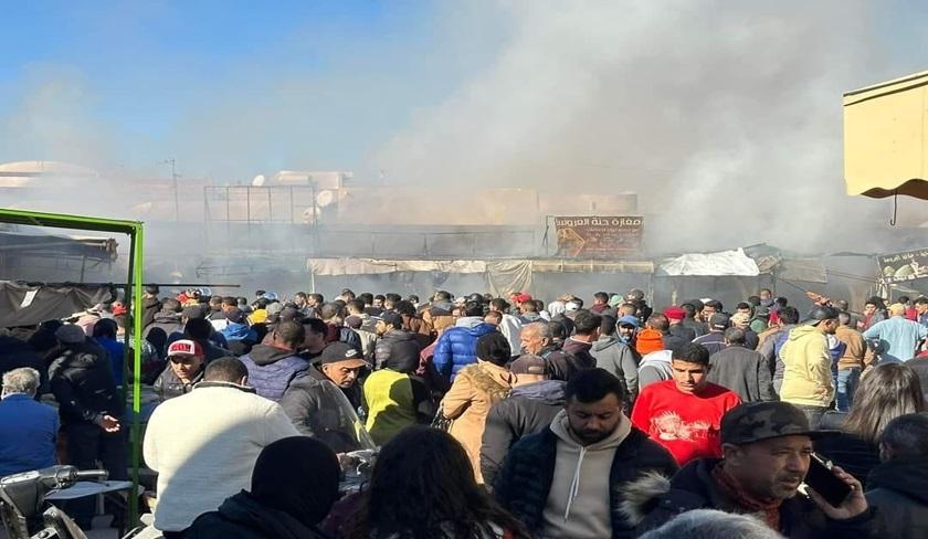 Gabès : Souk El Henna de nouveau ravagé par un incendie