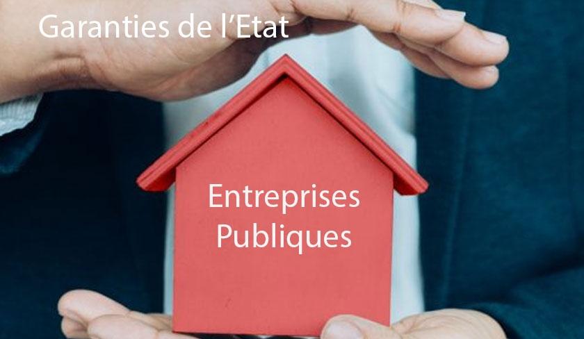 Listes des entreprises publiques qui ont bénéficié de la garantie de l'État