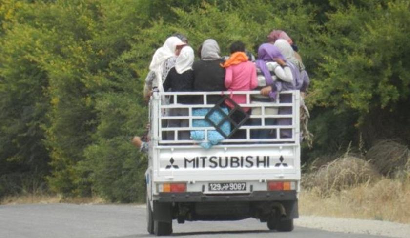 Kairouan - Renversement d'un camion d'ouvrières agricoles faisant huit blessées