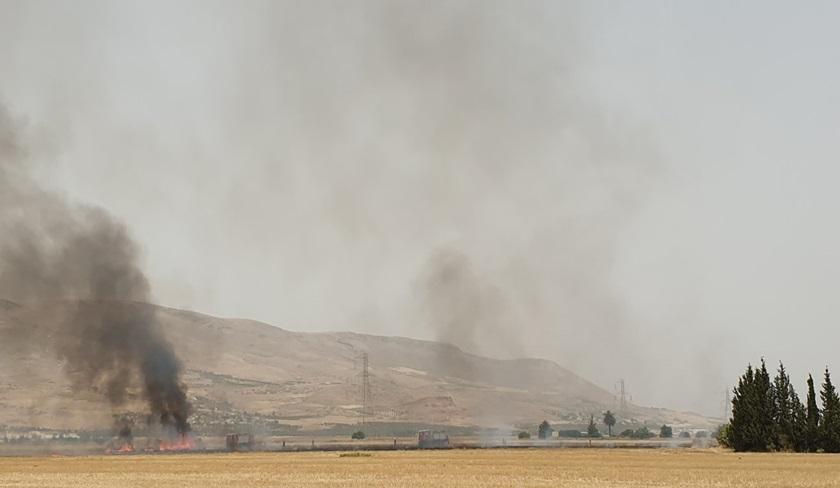 Trois incendies se déclarent à Jendouba