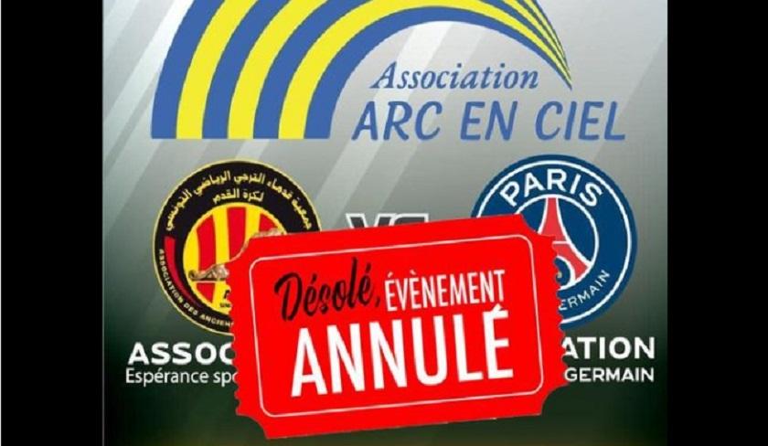 Un match amical en faveur de l'association « Arc en ciel » annulé pour des raisons de sécurité