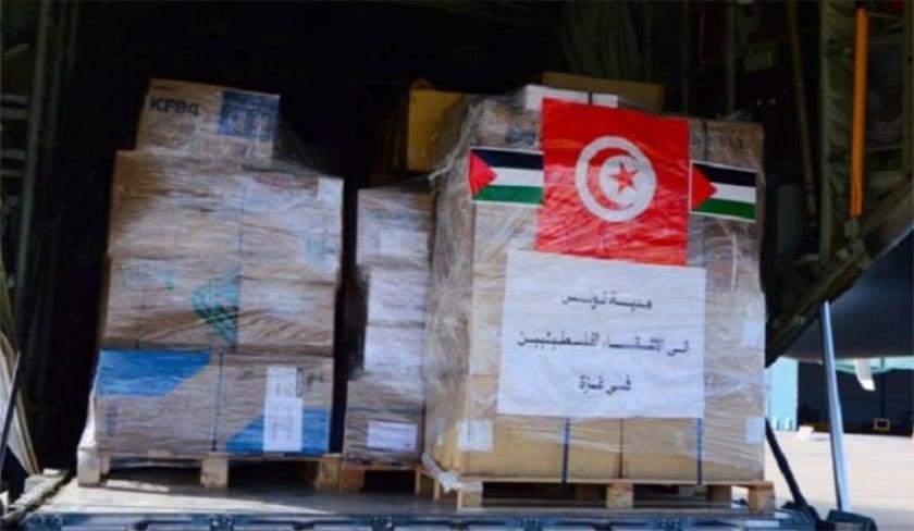 Un navire tunisien achemine plus de 1600 tonnes d'aides vers Gaza