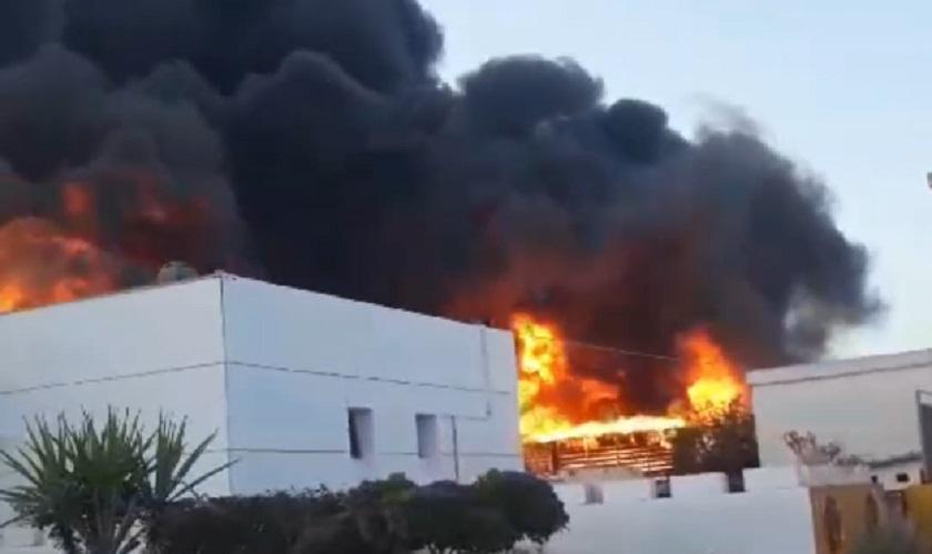 Un important incendie maîtrisé au Lac 1