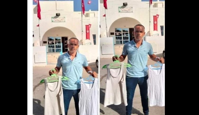 À Hammam Sousse, ce n'est pas le délégué qui pose avec des tricots de corps