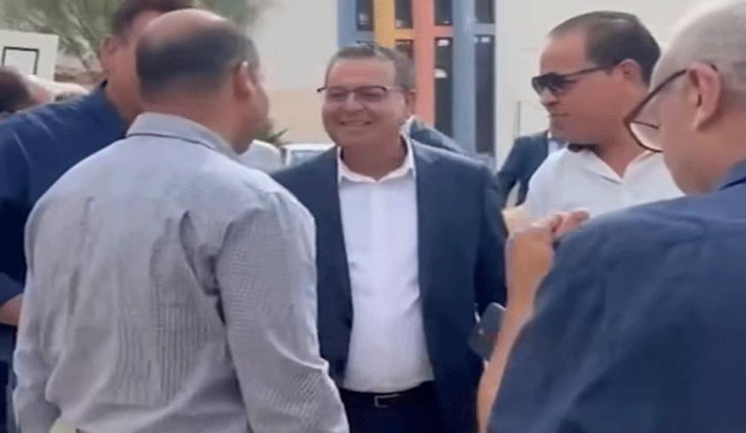 Zouhair Maghzaoui entame sa campagne au Kef