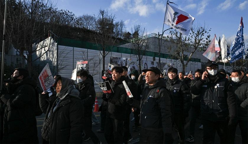 Corée du Sud : chaos pendant une tentative ratée d'arrestation du président destitué