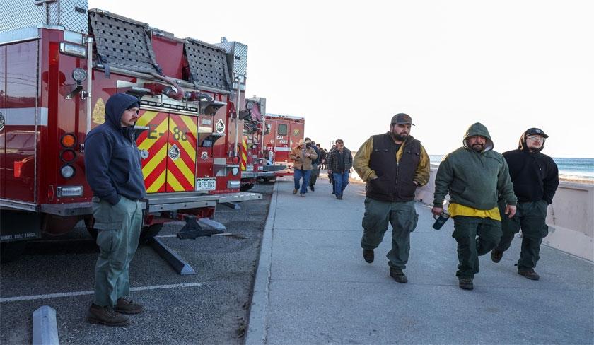 Reportage - Les pompiers en alerte à Malibu