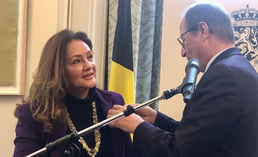 Fawzia Zouari décorée de l'ordre de la Pléiade pour le dialogue des cultures