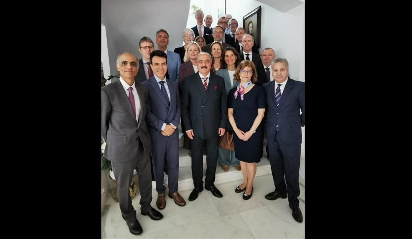 Mohamed Ali Nafti rencontre les ambassadeurs des pays de l'UE