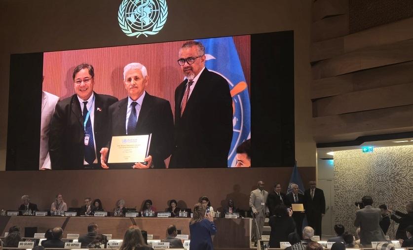 Le Tunisien Majed Zemni reçoit le prestigieux Prix Nelson Mandela pour la santé