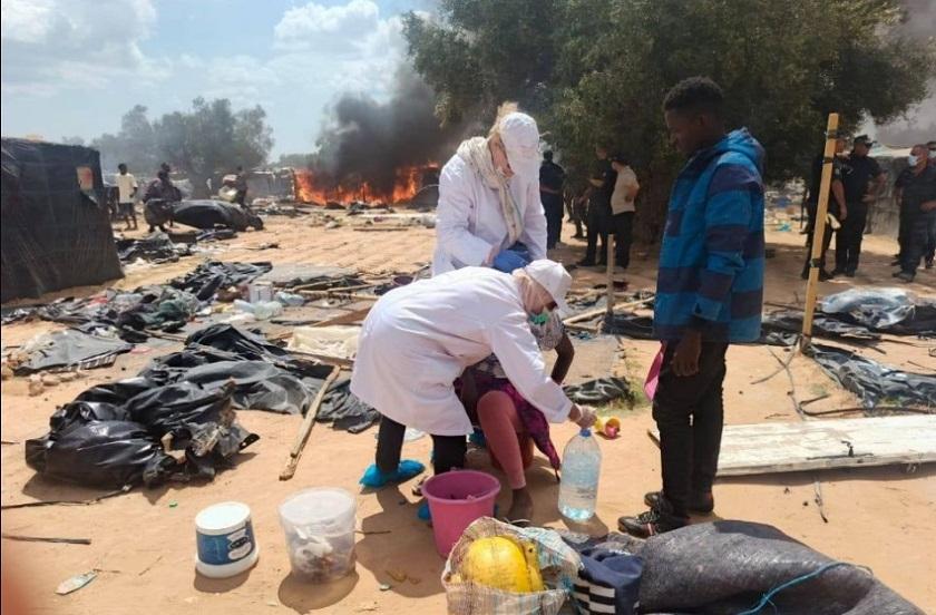 El Amra : les autorités démantèlent un nouveau camp de migrants subsahariens