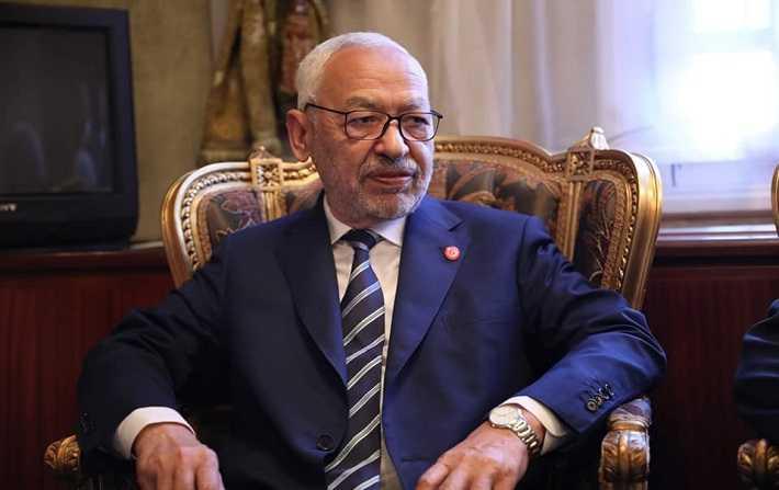 Rached Ghannouchi conduit à la brigade d'El Aouina