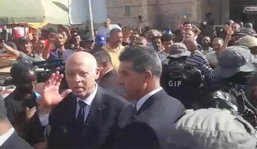 Kaïs Saïed effectue une visite inopinée à Sfax